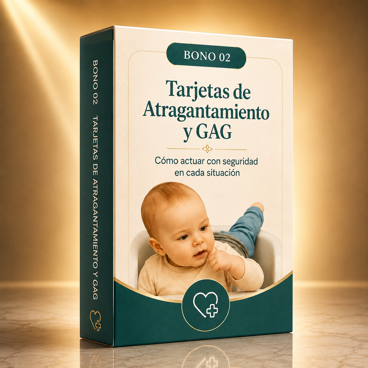 Mockup del bono Cards de Atragantamiento y GAG
